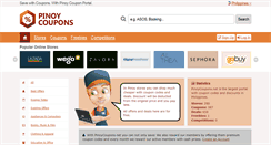 Desktop Screenshot of pinoycoupons.net